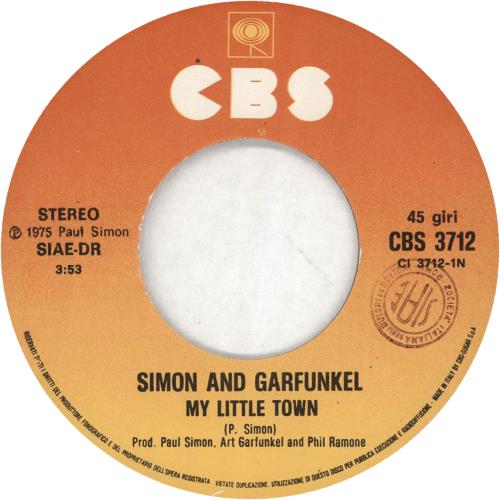 Simon & Garfunkel – My Little Town プロモ7